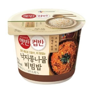 햇반 컵반 낙지콩나물비빔밥 216g